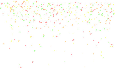 Faling confetti for festival background, birthday party invitation, carnival celebrate, glamour concert. Shiny colourful flying particle. Magic mosaic effect, romantic ceremony vibrant ornament.