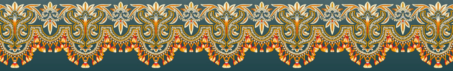 digital drawing border