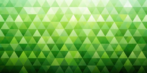 Abstract green triangle pattern background design for vibrant graphic projects