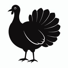 silhouette turkey