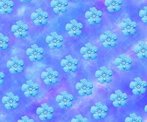 Colorful floral pattern background