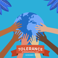 International day for tolerance background