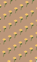 Colorful floral pattern background