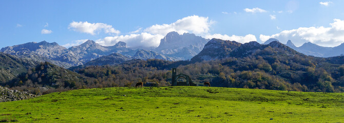 Covadonga Lakes, Picos de Europa- beautiful spot in Spain, Asturias