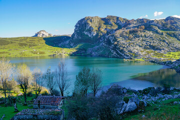 Covadonga Lakes, Picos de Europa- beautiful spot in Spain, Asturias