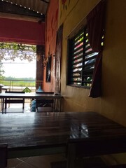Indonesian cafe with a calm atmosphere
