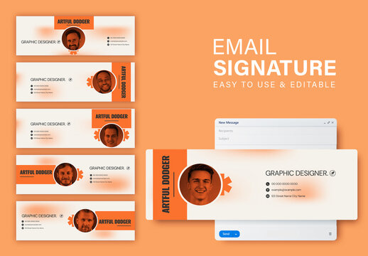 Email Signature Layout