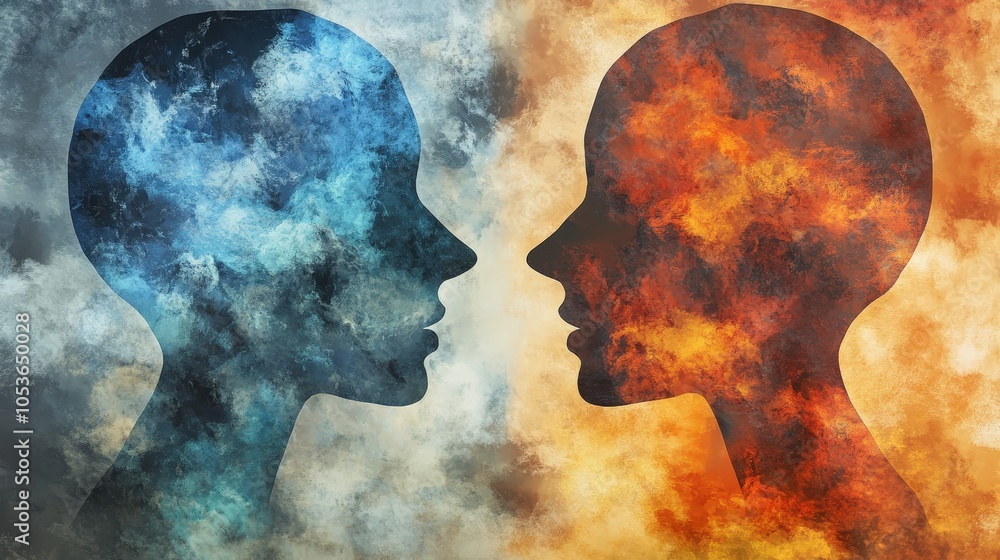 Poster the interplay between thought and emotion is complex.