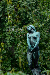 Goddess Among The Leaves