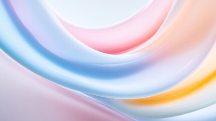 Fototapeta premium Abstract Flow of Colorful Liquid Light Streams