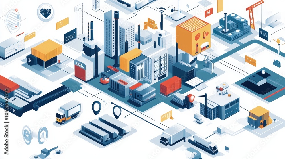 Poster the use of iot in digital transformation enables businesses to collect real-time data from connected