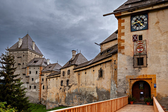The historic Moosham Castle at Salzburg