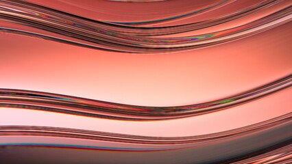 An elegant and modern 3D rendering of an abstract background with a fresh, beautiful, delicate, and luxurious red design.