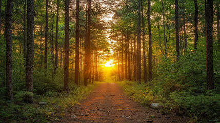 Obraz premium 自然と夕暮れ