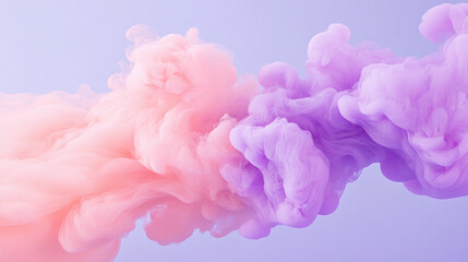 Pink purple pigment smudges abstract background