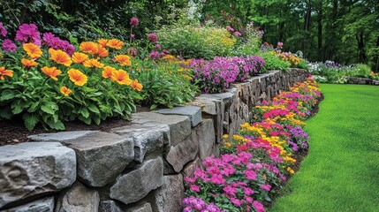 Colorful Flower Garden