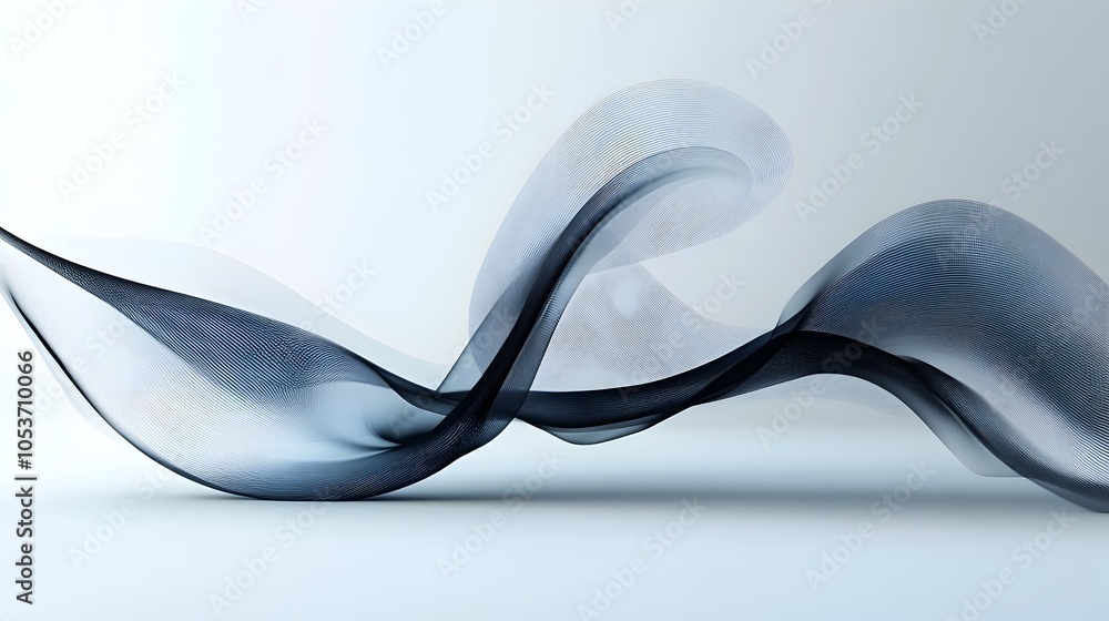 Aufkleber sleek minimalist data flow in modern aesthetic visualization