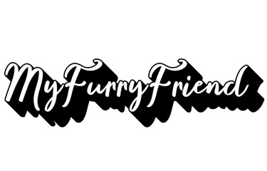 Express feline affection with black-and-white love message graphics—perfect for cat lovers to add charm to any project or gift