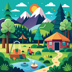 Campfire Tales and Mountain Trails.