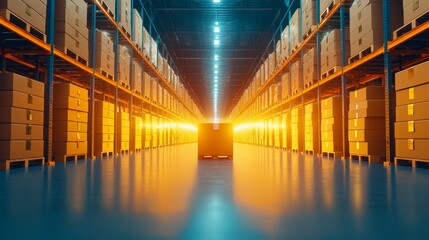 Futuristic Digital Twin Interface for Efficient Package Identification in Smart Warehouse Technology