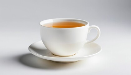 Obraz premium Tea cup on white background, isolated