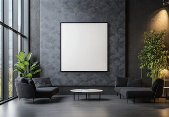 Modern Lounge Interior.