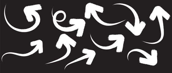 arrow, brush, element, check, kid, design, vector, set, background, icon, abstract, texture, isolated, art, hand, illustration, white, child, star, paint, line, black, grunge, graphic, silhouette, ske