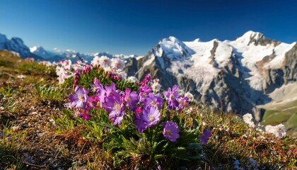 spring in the mountains