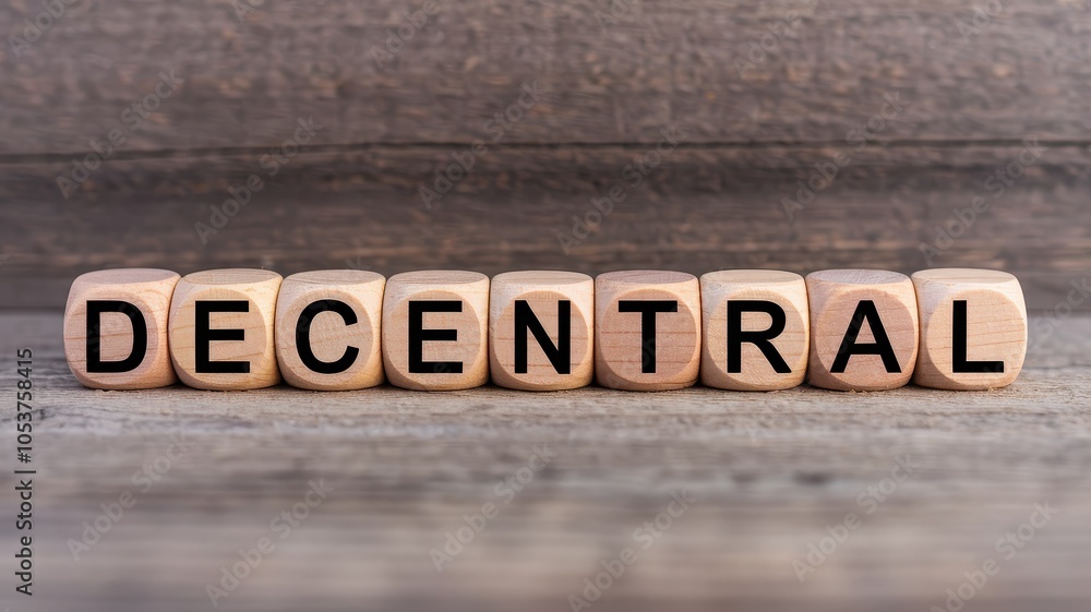 Poster Decentralized Finance Concept Innovative Blockchain Based Technology Enabling Transparent Secure and Distributed Transactions Across a Network