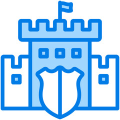 Obraz premium Fortification Icon