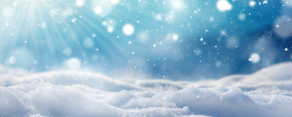 snowing and snowflake Serenade background illustration Snowfall Serenade - Delicate Snowflakes Dancing on Blurred Winter Background