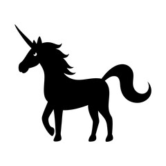 Unicorn Silhouette Art