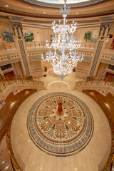 Obraz premium Beautiful interior of the Ritz-Carlton, luxury resort,