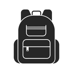 Minimalist School Bag Icon Collection for Logo and Branding