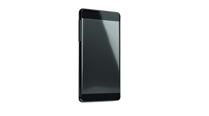 Naklejka premium Smartphone isolated on transparent background, PNG 