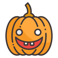 Pumpkin  Icon Element For Design