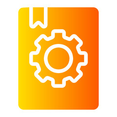 literature gradient icon