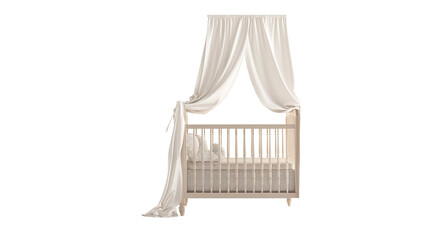 Crib Mobile isolated on transparent background, PNG  