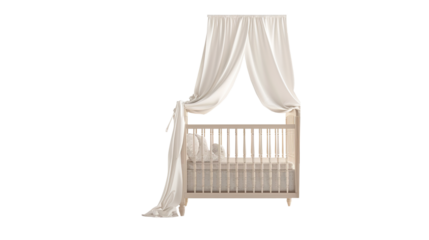 Crib Mobile isolated on transparent background, PNG  