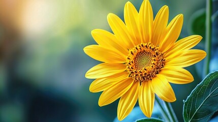 Obraz premium Yellow Beautiful Flower