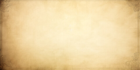 Obraz premium A vintage styled paper with border flourishes provides an elegantly detailed background ideal for artistic or literary presentations.