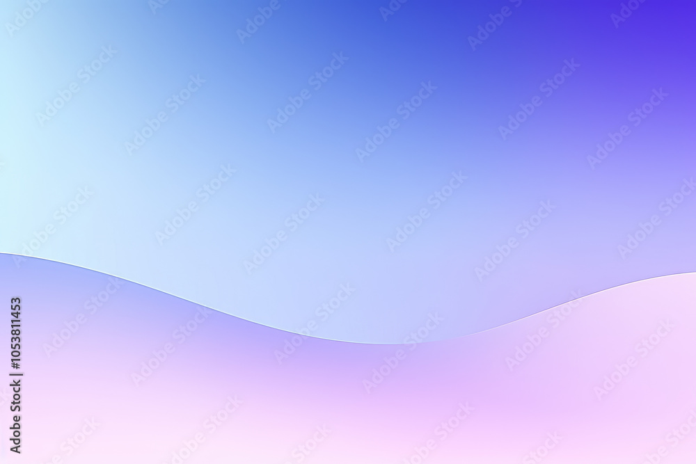 Poster this image shows a subtle gradient with wave patterns in pastel hues, blending gently to form a sere