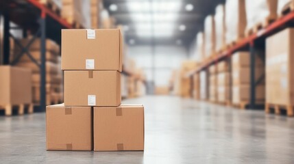 Warehouse supervisor giving instructions, seamless team coordination