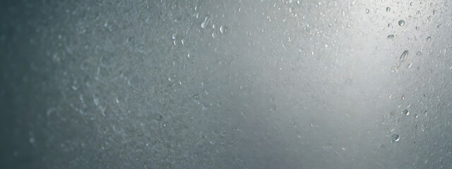 Obraz premium A close-up of frosted glass with soft light diffusing through, creating a serene, translucent background with copy space.