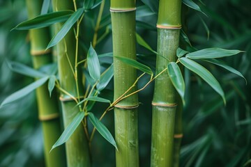 Fototapeta premium Bamboo Forest: A Green Marvel of Nature