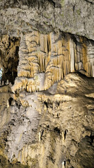 Interior of Postojna cave in Slovenia