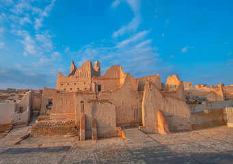 Streets of the old city Diriyah near Riyadh, Kingdom of Saudi Arabia