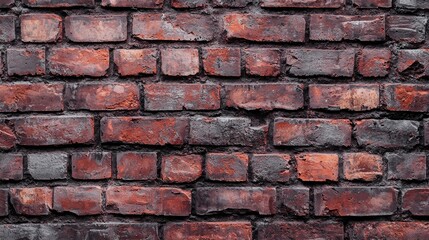 Obraz premium Brick Wall Red Old Brick The Structure Of The Stone