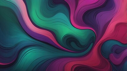 Obraz premium wavy abstract colorful background with lines