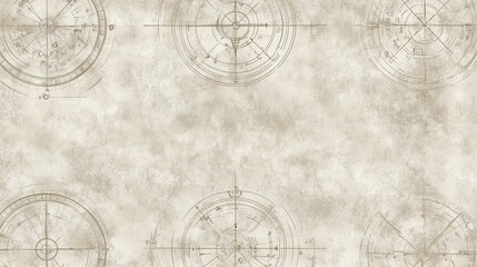 Obraz premium Vintage Technical Drawing Background Design